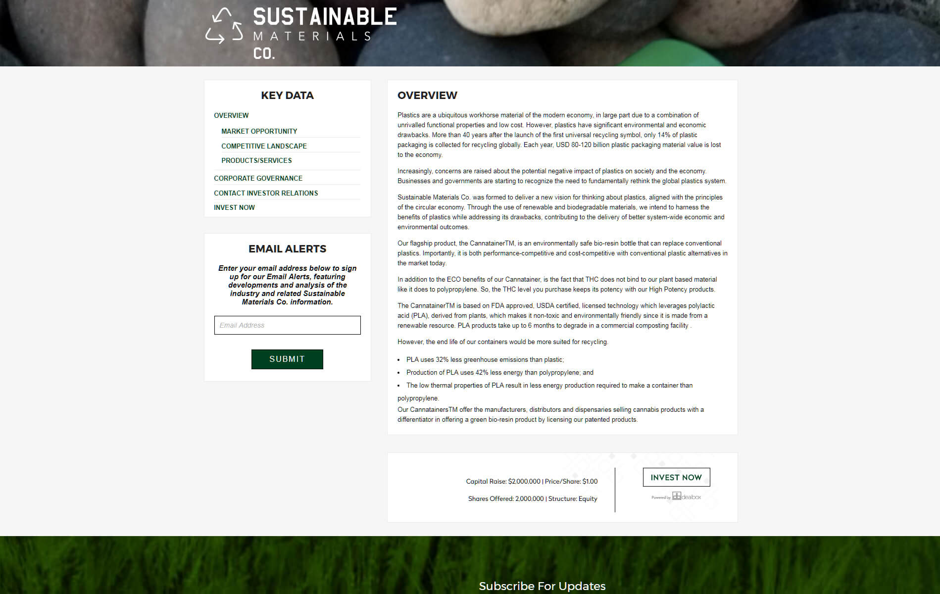 Sustainable Materials